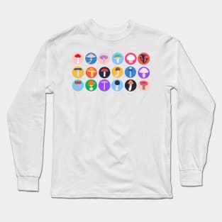 Mushroom Master Mushrooms Long Sleeve T-Shirt